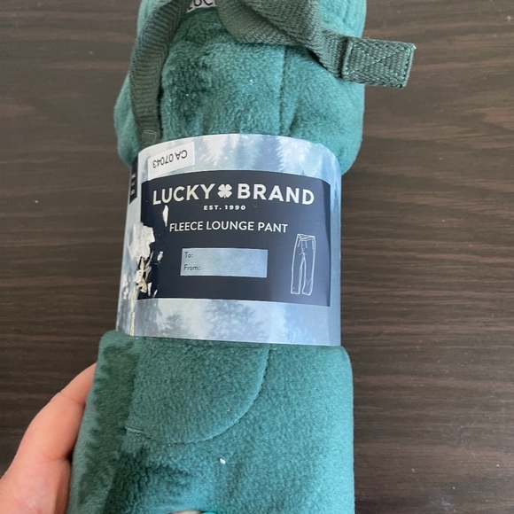 NWT Lucky Brand Fleece Men's Pants - Picture 3 of 9
